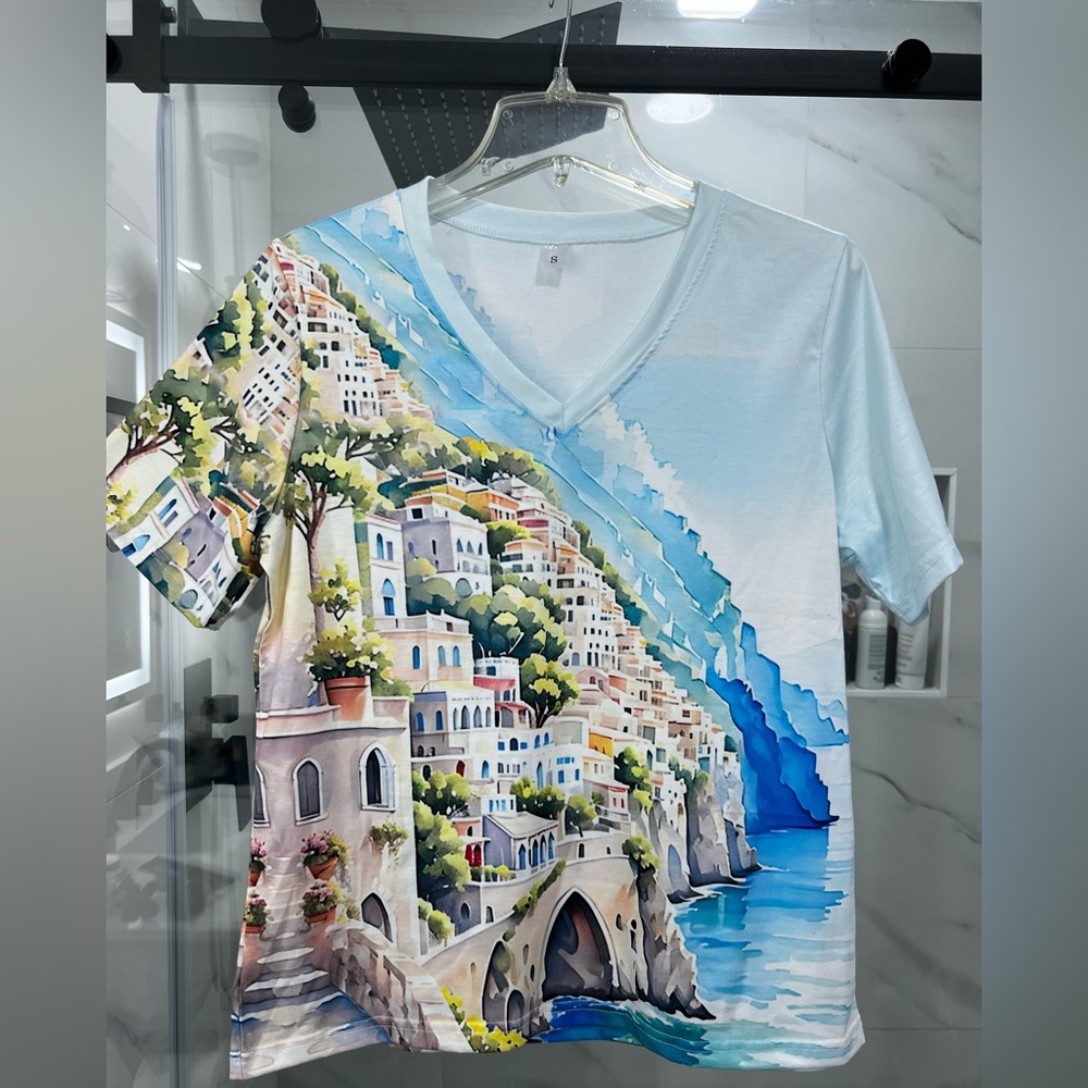 Italy Souvenir Graphic T-Shirt | Size Small | Lightweight | New Never Worn